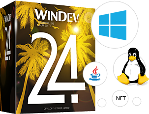 WINDEV: Cree 10 veces más rápidamente todas sus aplicaciones para Windows, Linux y Mac
